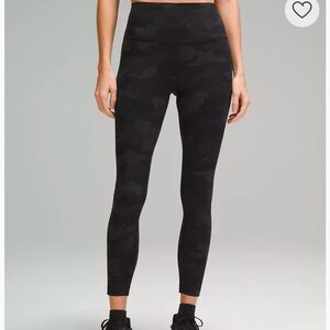 Lululemon wunder train Camouflage Leggings